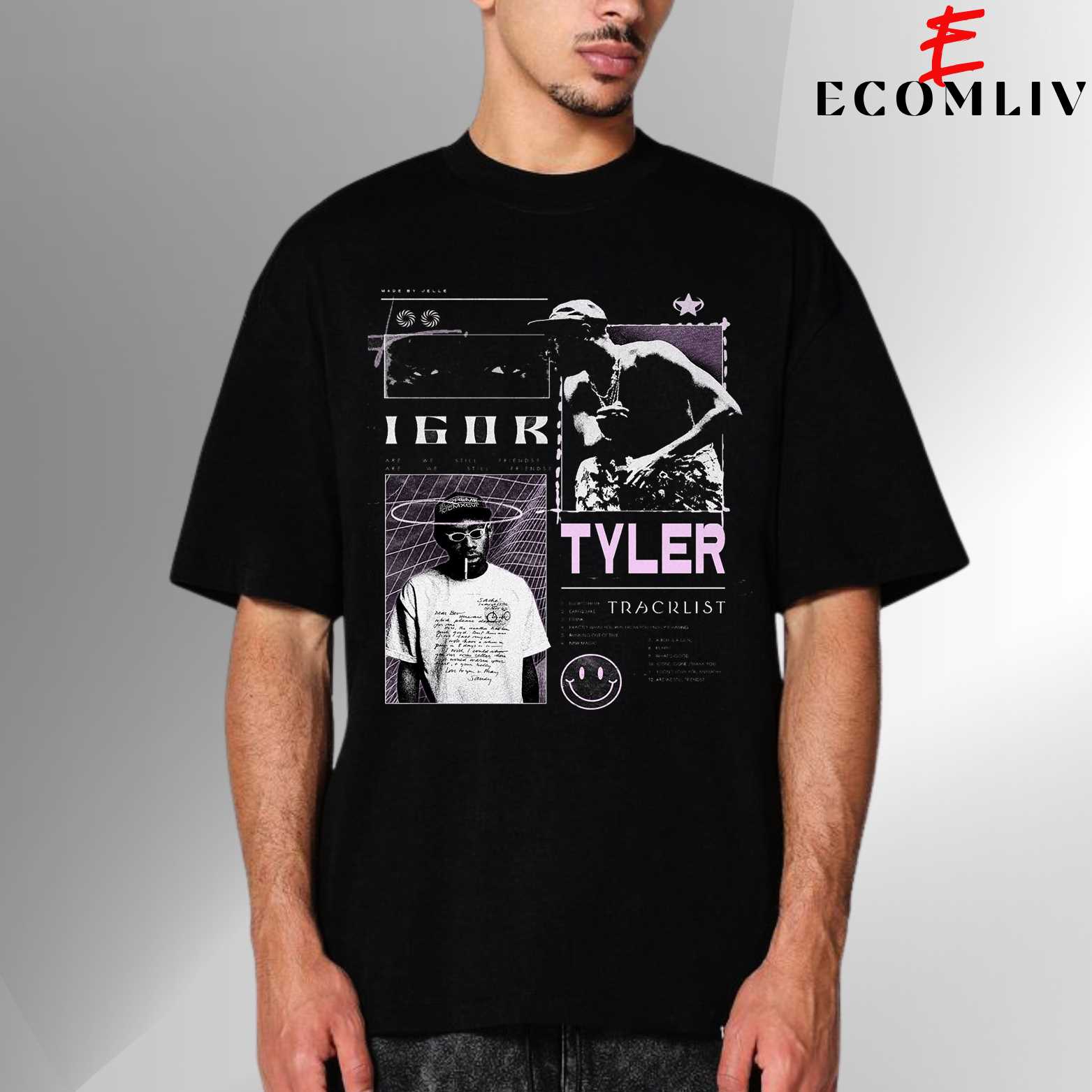 Tyler Vintage T-Shirt, Rap Fan Unisex Tee